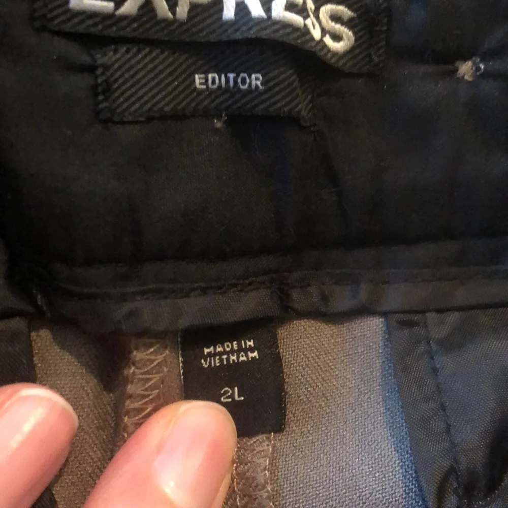 Express Editor Bootcut Slacks - Picture 3 of 6